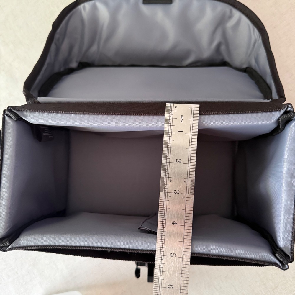 Canon DSLR Camera Shoulder Bag Black Padded Carrying Case with Adjustable Strap - Picture 6 of 8
